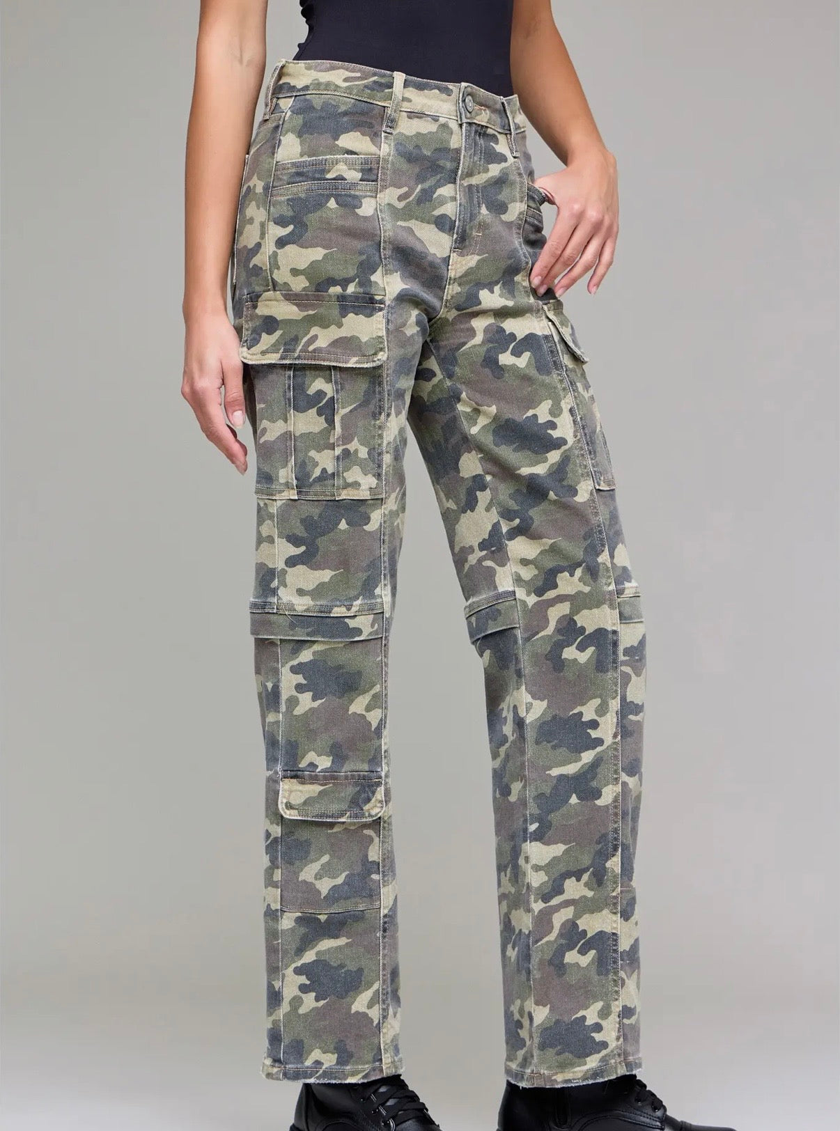 Hidden Camo Straight Leg