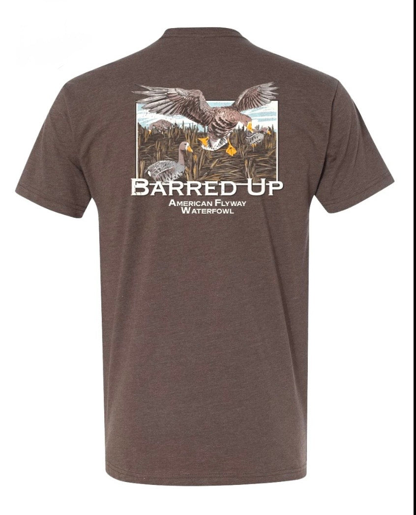 AFW Specklebelly Barred Up Tee