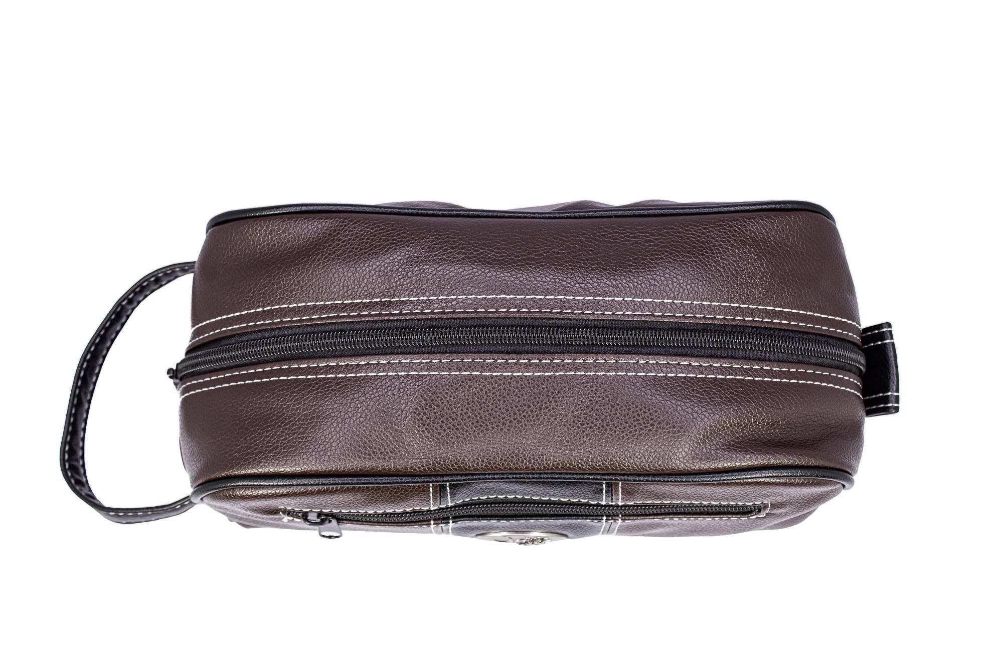 LSU Tigers Men's Toiletry Dopp Bag Brown