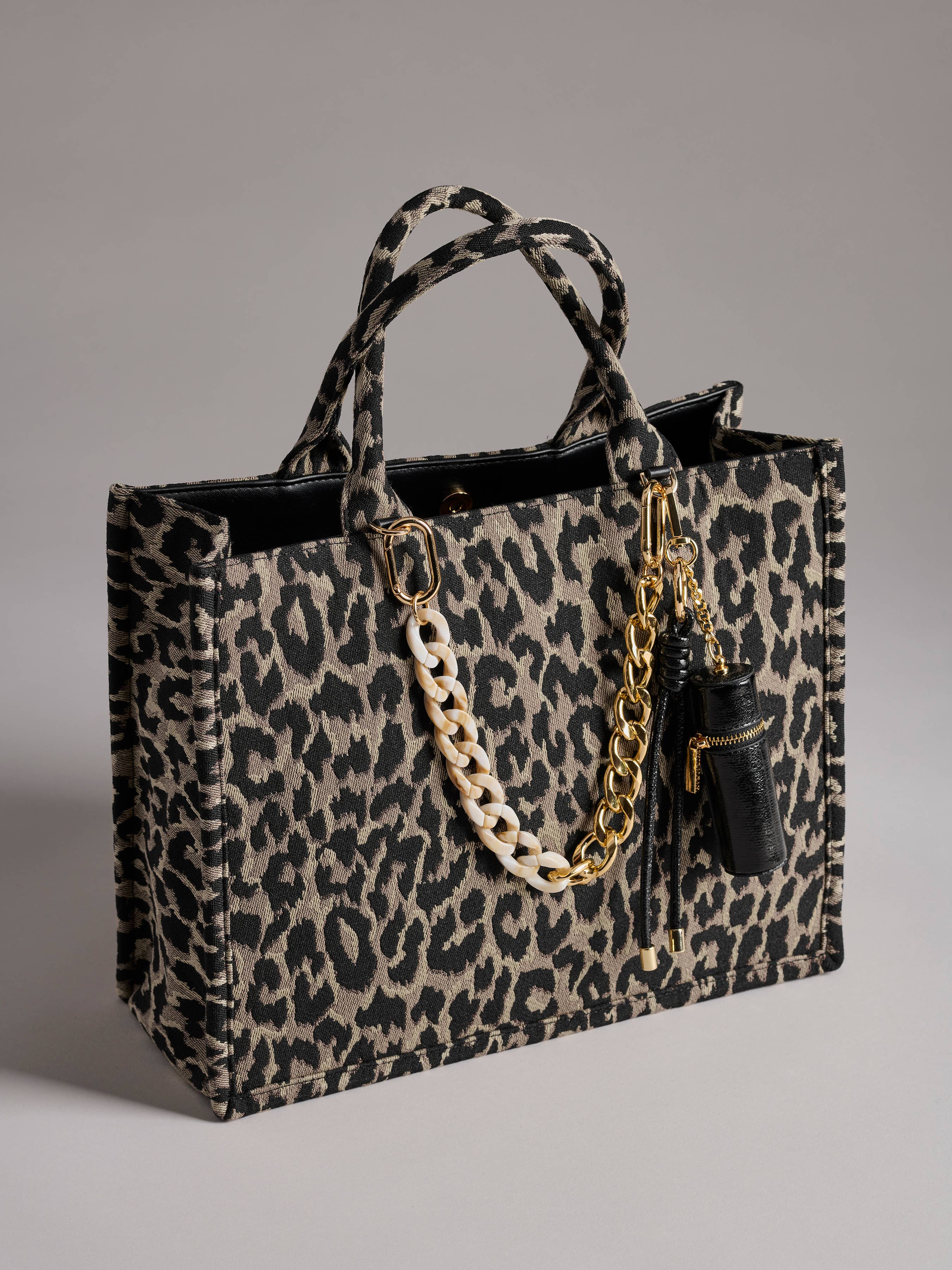Leo Leopard Tote